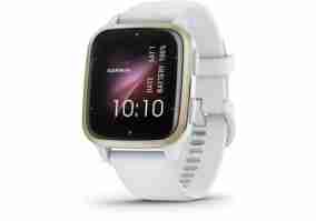 Смарт-часы Garmin Venu SQ 2 Cream Gold Aluminium Bezel with White Case and Silicone Band (010-02701-11)