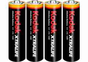 Батарейка Kodak XtraLife Alkaline AA/LR06 4 шт. (30411777)
