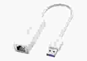 Мережевий адаптер UGREEN CR111 USB 3.0 to RJ45 Gigabit Ethernet White (20255)