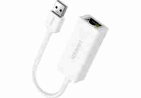 Сетевой адаптер UGREEN CR110 USB 2.0 Ethernet Adapter White (20253)