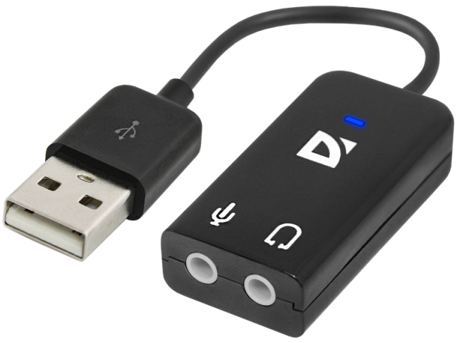 Звуковая карта Defender Audio USB (63002)