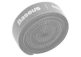 Органайзер для кабелю BASEUS Colourful Circle Velcro Strap 1m Grey (ACMGT-E0G)