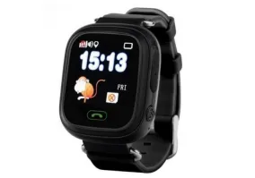 Смарт-часы UWatch Smart Baby Q90 GPS Black