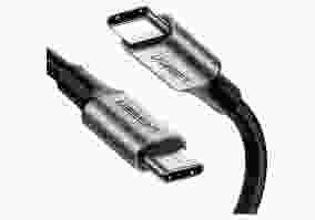 Кабель UGREEN US316 USB-C Cable Aluminum with Braided 2m Black (70429)