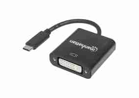 Адаптер MANHATTAN USB-C - DVI Black (152051)