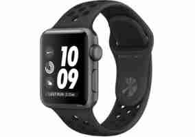 Cмарт-годинник Apple Watch Nike+ Series 3 GPS 38mm Space Gray Aluminum w. Anthracite/BlackSport B. (MQKY2)