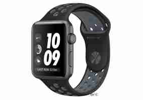 Cмарт-годинник Apple Watch Nike+ 42mm Space Gray Aluminum Case with Black/Cool Gray Nike Sport Band (MNYY2)