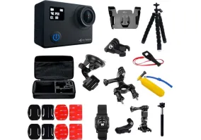 Екшн-камера AIRON ProCam 8 Black Blogger Kit 30 in 1 (69477915500063)