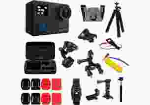 Экшн-камера AIRON ProCam 8 Black Blogger Kit 30 in 1 (69477915500063)