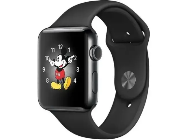 Смарт-годинник Apple Watch Series 2 42mm Space Black Stainless Steel Case with - Space Black Stainless Steel (MP4A2)