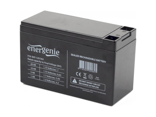 Аккумулятор для ИБП EnerGenie BAT-12V7AH