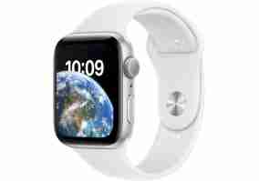 Смарт-часы Apple Watch SE 2 GPS 44mm Silver Aluminum Case with White Sport Band (MNK23)