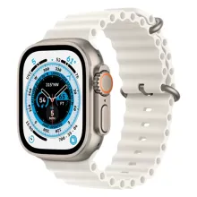 Смарт-часы Apple Watch Ultra GPS + Cellular 49mm Titanium Case with White Ocean Band (MNH83/MNHF3)