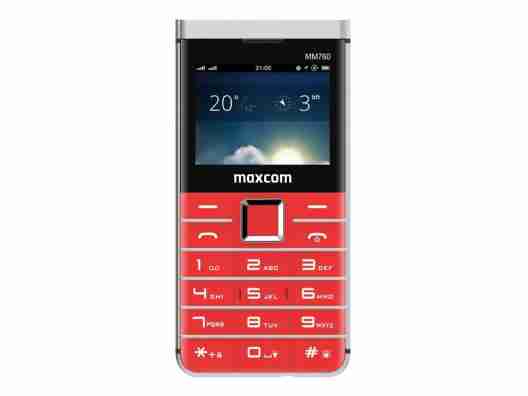 Мобильный телефон Maxcom Comfort MM760 Red
