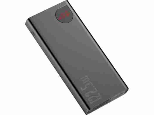 Внешний аккумулятор (Power Bank) BASEUS Adaman Metal Digital Display 20000mAh 22.5W 2021 Editon Black (PPAD000101)