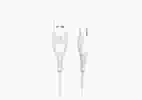 Кабель SkyDolphin S08V USB - microUSB 1м, White (USB-000564)