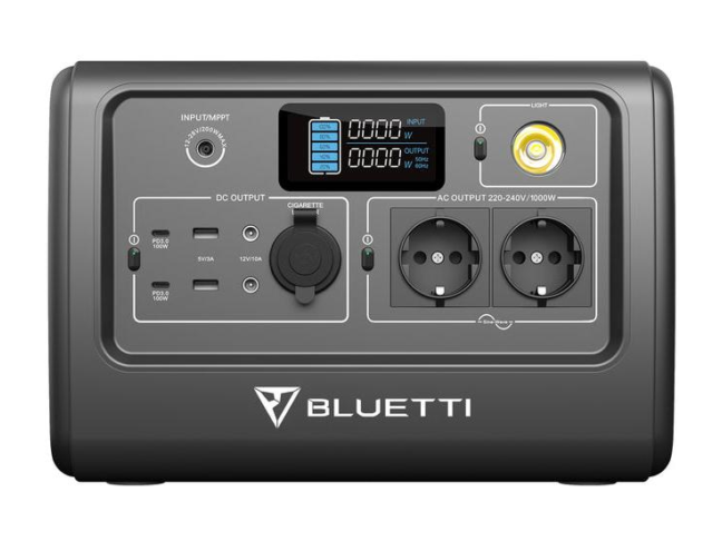 Зарядная станция Bluetti PowerOak EB70 Portable Power Station 1000W 716Wh