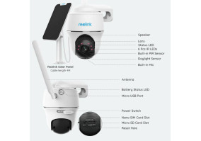 IP-камера видеонаблюдения Reolink Go PT Plus