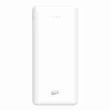 Зовнішній акумулятор (Power Bank) Silicon Power Share C20QC 1xUSB-C, 2xUSB-A, PD18W, QC3.0 20000mAh White (SP20KMAPBKC20QCW)