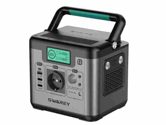 Портативная зарядная станция SWAREY S500 (144000mAh 500W)