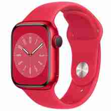 Смарт-часы Apple Watch Series 8 GPS 41mm PRODUCT RED Aluminum Case w. PRODUCT RED S. Band (MNP73, MNUG3)
