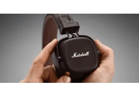 Наушники с микрофоном Marshall Major IV Brown (1006127)