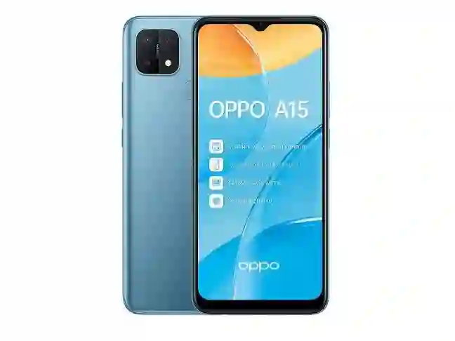 Смартфон OPPO A15 3/32GB Mystery Blue