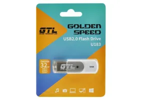 USB флеш накопичувач GTL 32 GB USB 2.0 Flash Drive U183 White