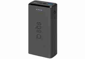 Зовнішній акумулятор (Power Bank) SBS 20000mAh 2.1 A (8018417293948)