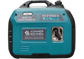 Инверторный комбинированный генератор (газ-бензин) Konner&Sohnen KS 2100iG S