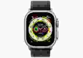 Смарт-годинник Apple Watch Ultra GPS + Cellular 49mm Titanium Case with Black/Gray Trail Loop - M/L (MQF53/MQFX3)