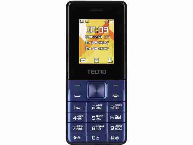 Мобильный телефон Tecno T301 Deep Blue (4895180778681)