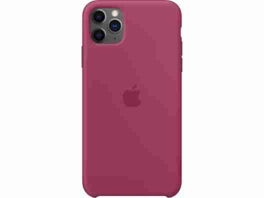 Чехол Apple iPhone 11 Pro Max Silicone Case - Pomegranate (MXM82)