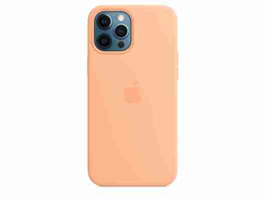 Чехол Apple iPhone 12 Pro Max Silicone Case with MagSafe - Cantaloupe (MK073)