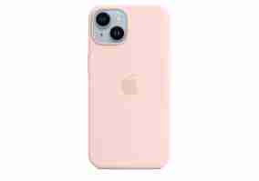 Чехол Apple iPhone 14 Silicone Case with MagSafe - Chalk Pink (MPRX3)