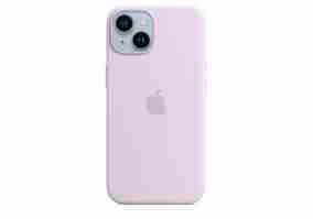Чехол Apple iPhone 14 Silicone Case with MagSafe - Lilac (MPRY3)