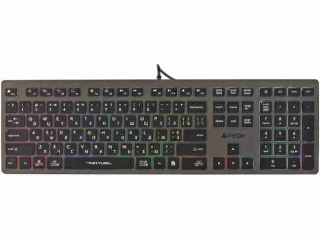 Клавіатура A4Tech FX60H Grey Neon Backlit
