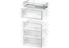 Холодильник с морозильной камерой Bosch KGN49XID0U