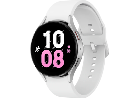 Смарт-часы Samsung Galaxy Watch5 44mm LTE Silver with White Sport Band (SM-R915NZSA)