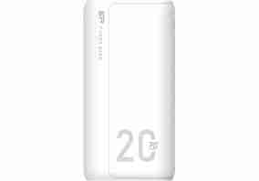 Зовнішній акумулятор (Power Bank) Silicon Power GS15 20000mAh White (SP20KMAPBKGS150W)