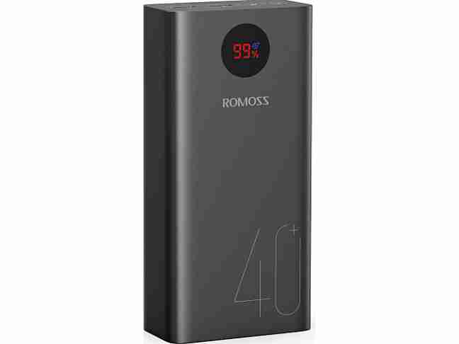 Зовнішній акумулятор (Power Bank) Romoss 40000mAh 18WPEA40(PEA40-112-2A45) Black