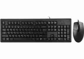 Комплект (клавіатура + миша) A4Tech KR-8372S Black