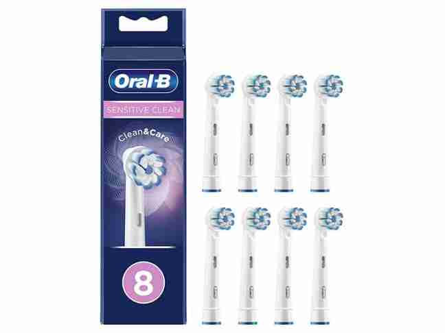 Насадка для зубной щетки Braun Oral-B Sensitive Clean EB60 8 шт