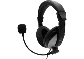Навушники з мікрофоном Media-Tech Turdus Pro Black (MT3603)