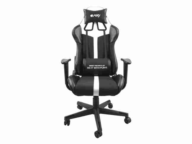 Компьютерное кресло для геймера FURY Avenger XL Black/White (NFF-1712)
