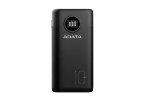 Внешний аккумулятор (Power Bank) ADATA P10000QCD 10000mAh Black (AP10000QCD-DGT-CBK)