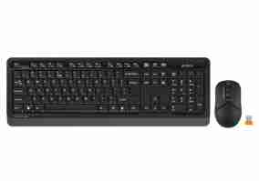 Комплект (клавіатура + миша) A4Tech Fstyler FG1012S Wireless Black