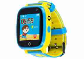 Детские умные часы AmiGo GO001 iP67 GLORY Blue-Yellow
