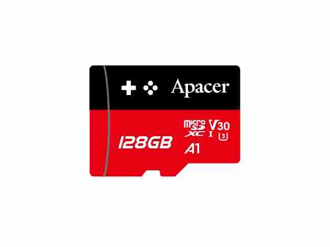 Карта памяти Apacer 128GB microSDXC Class 10 UHS-I U3 (AP128GMCSX10U7-RAGC)