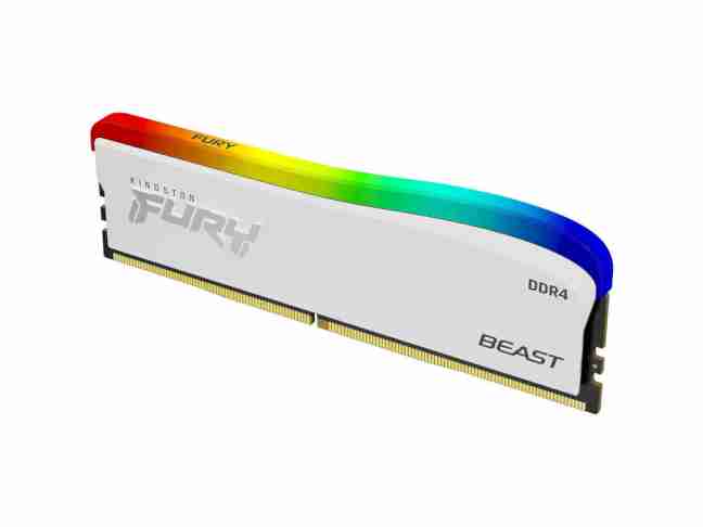 Модуль пам'яті Kingston FURY 16 GB DDR4 3600 MHz Beast RGB Special Edition White (KF436C18BWA/16)